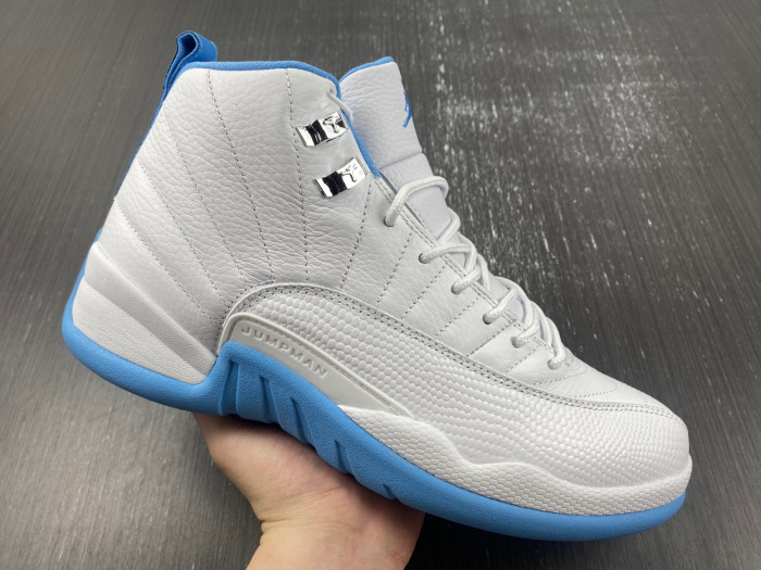 air jordan 12 retro white university blue (2004) 308243-142
