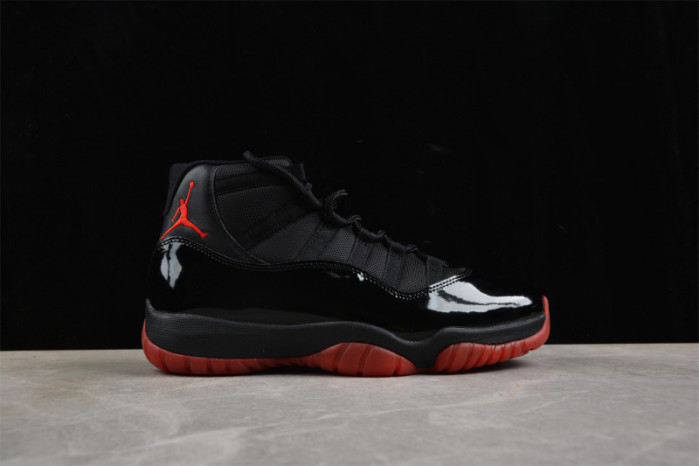 Air Jordan 11 Retro "Black Red" 378037-326