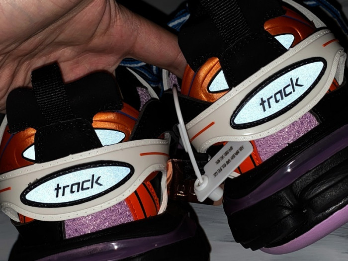 Balen Track Sneakers Black/Purple/Orange w1gb9-9057