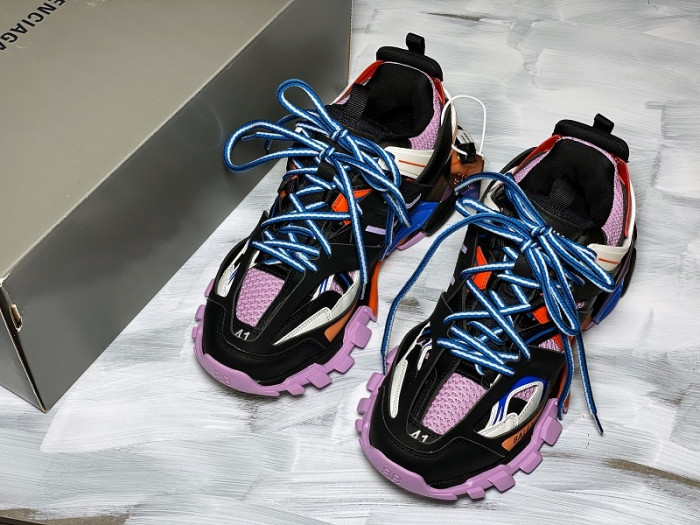 Balen Track Sneakers Black/Purple/Orange w1gb9-9057