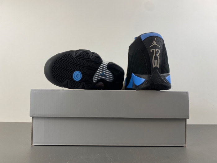 Air Jordan 14 Black University Blue 487471-002