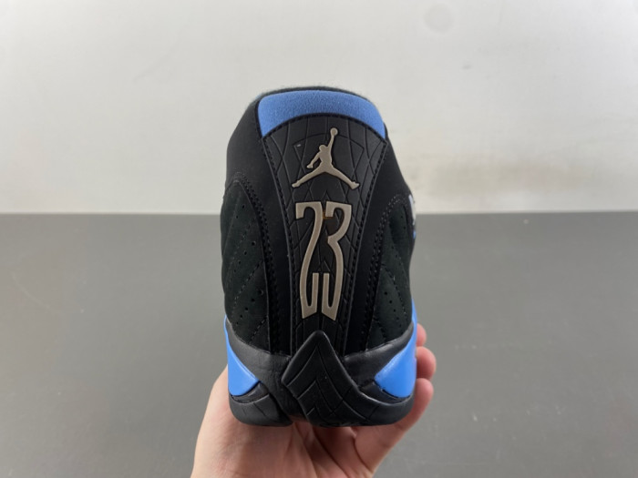 Air Jordan 14 Black University Blue 487471-002