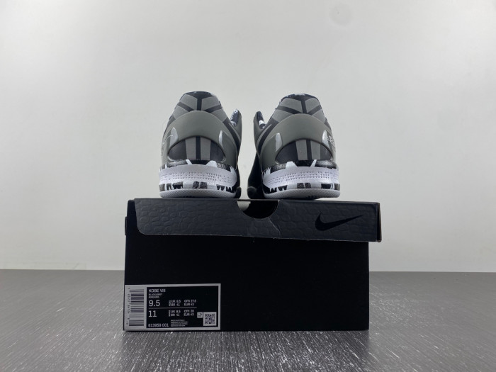 nike kobe 8 system philippines black silver 613959-001