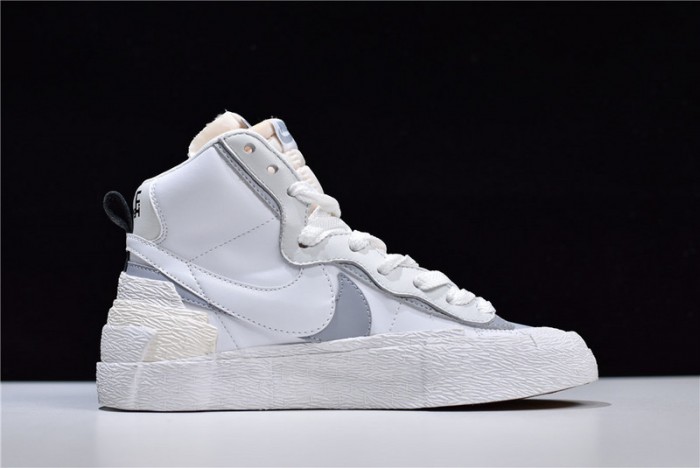 nike blazer mid sacai white grey bv0072-100