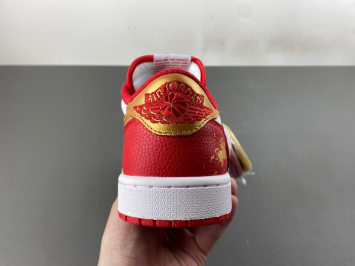 Travis Scott x Air Jordan 1 Low White Red