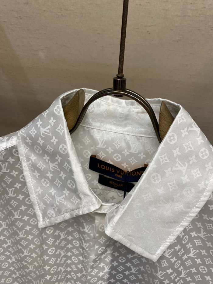 L1vv Monogram silk Shirt