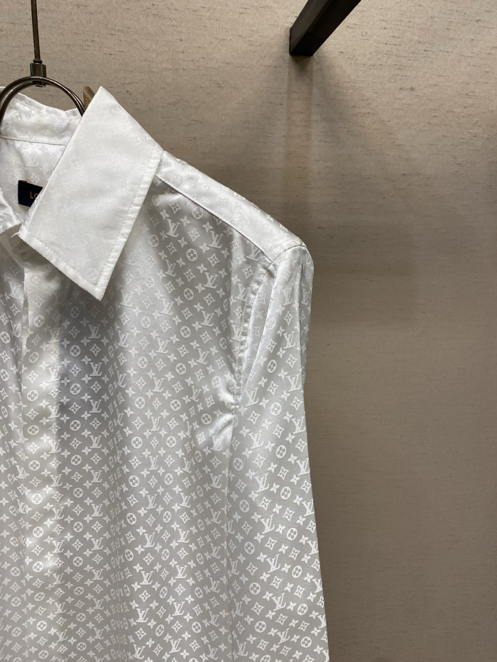 L1vv Monogram silk Shirt