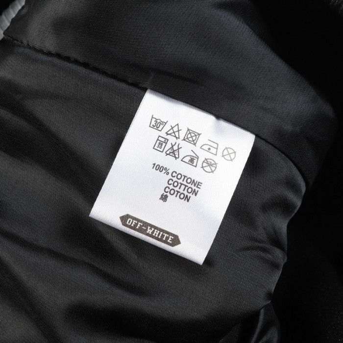 0ff white varsity jacket