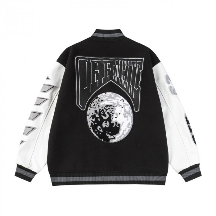 0ff white varsity jacket