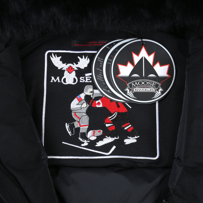 Moose Knuckles Jacket Black