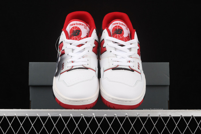 new balance 550 white red bb550se1
