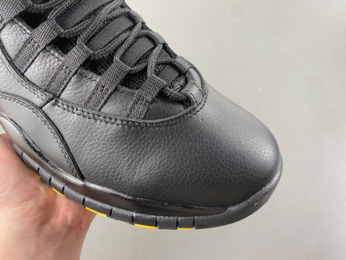 Air Jordan 10 Black yellow