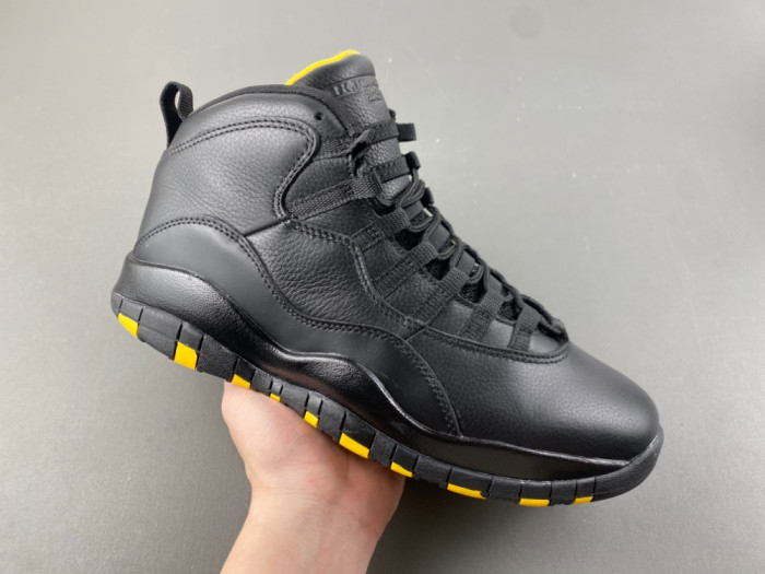 Air Jordan 10 Black yellow