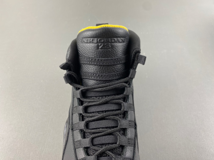Air Jordan 10 Black yellow