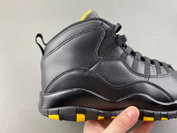 Air Jordan 10 Black yellow
