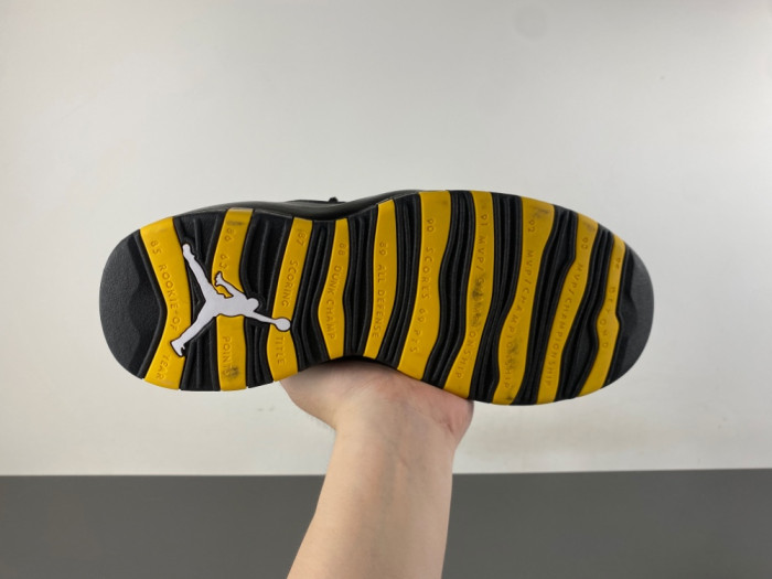 Air Jordan 10 Black yellow