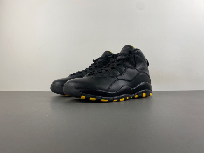 Air Jordan 10 Black yellow