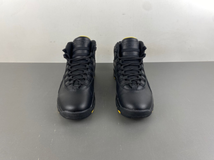 Air Jordan 10 Black yellow