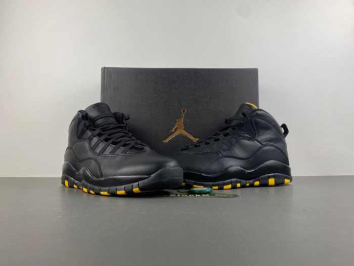 Air Jordan 10 Black yellow