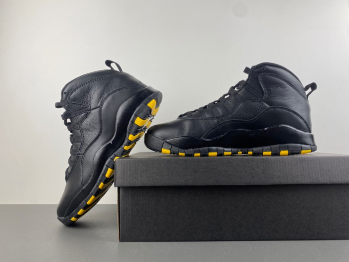 Air Jordan 10 Black yellow