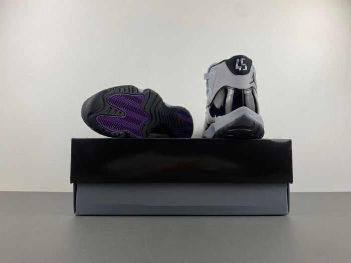 Air Jordan 11 Black Grey