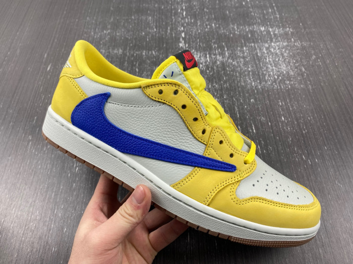 Air Jordan 1 Retro Low OG SP Travis Scott Canary DZ4137-700