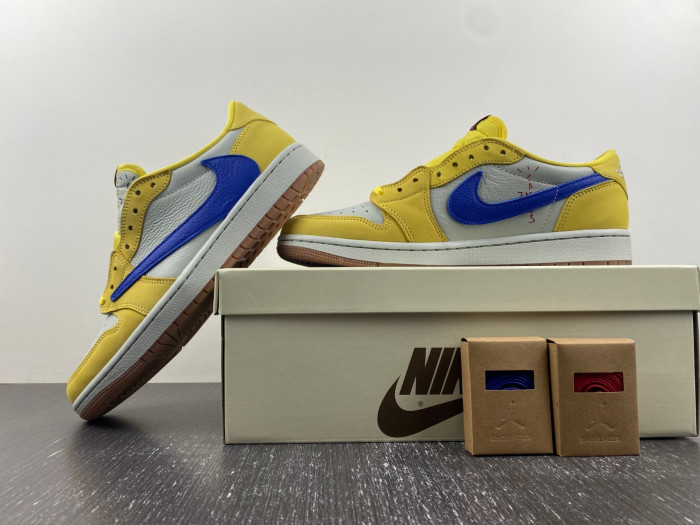 Air Jordan 1 Retro Low OG SP Travis Scott Canary DZ4137-700