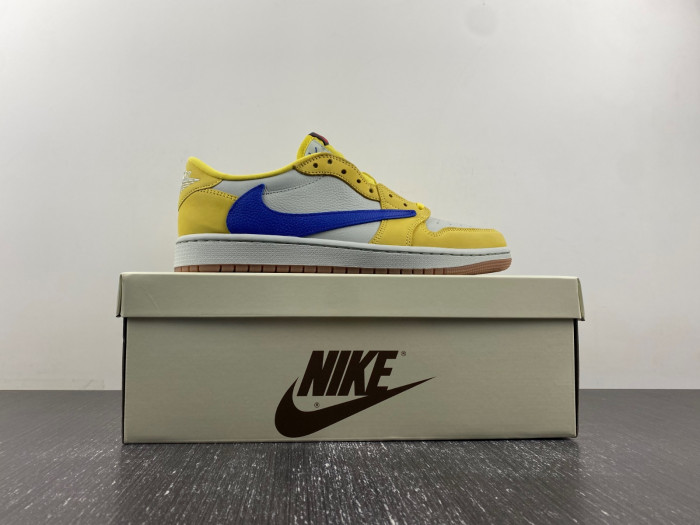 Air Jordan 1 Retro Low OG SP Travis Scott Canary DZ4137-700
