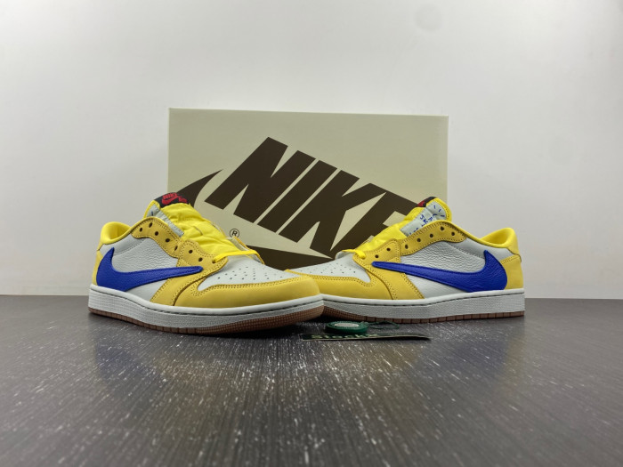 Air Jordan 1 Retro Low OG SP Travis Scott Canary DZ4137-700