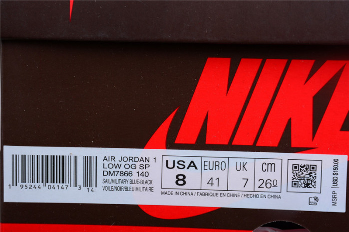 travis scott x fragment air jordan 1 low og sp black/white-gym red cq4278-088