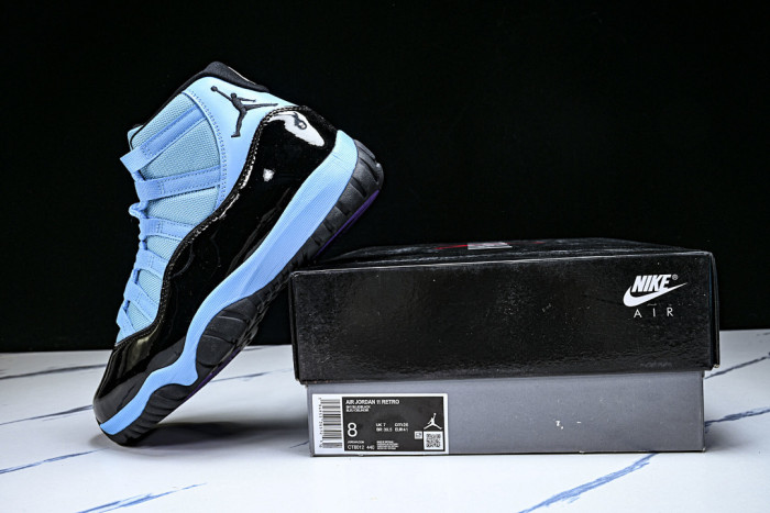 Air Jordan 11 Black Blue CT8012-440