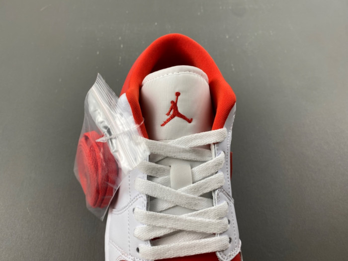Air Jordan 1 Low White Chile Red DC0774-110