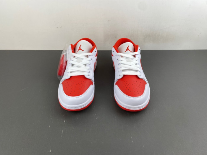 Air Jordan 1 Low White Chile Red DC0774-110