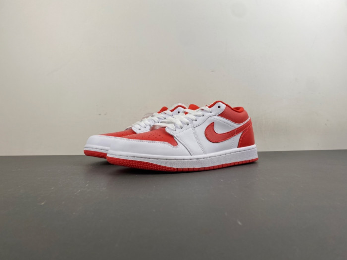 Air Jordan 1 Low White Chile Red DC0774-110