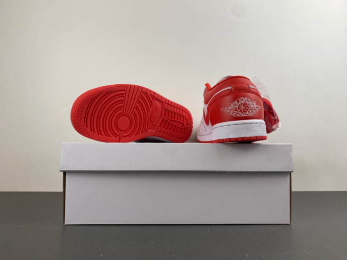 Air Jordan 1 Low White Chile Red DC0774-110