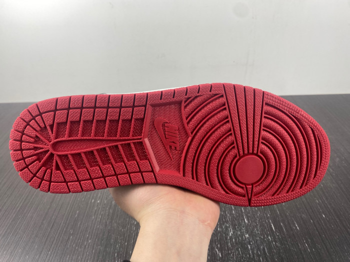 air jordan 1 low reverse black toe dc0774-160