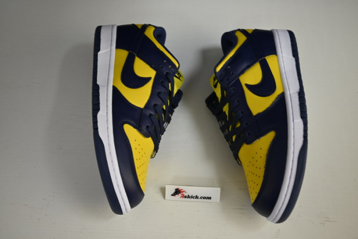 nike dunk low michigan dd1391-700