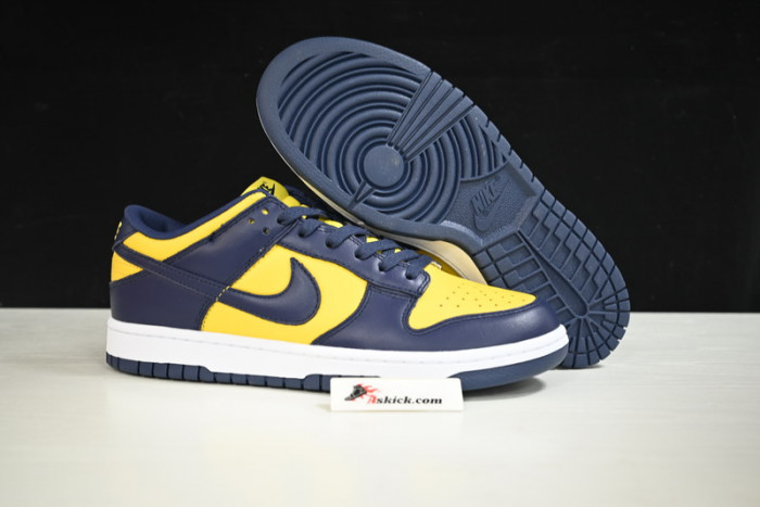 nike dunk low michigan dd1391-700