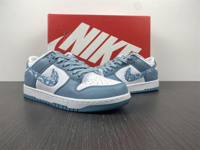 nike dunk low blue paisley (w) dh4401-101