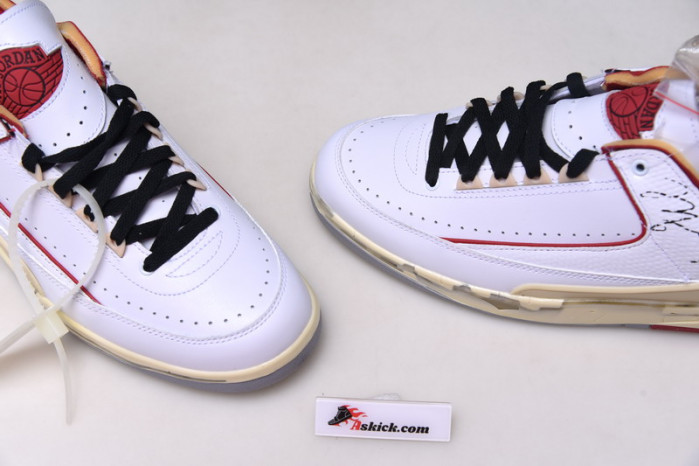 of x air jordan 2 retro low sp white red dj4375-106