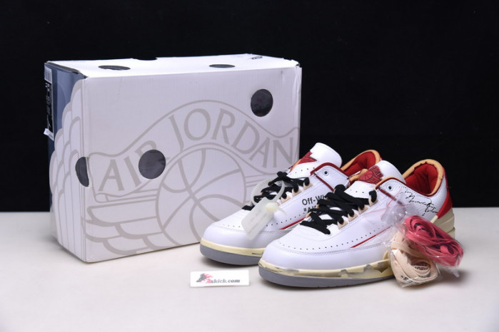 of x air jordan 2 retro low sp white red dj4375-106
