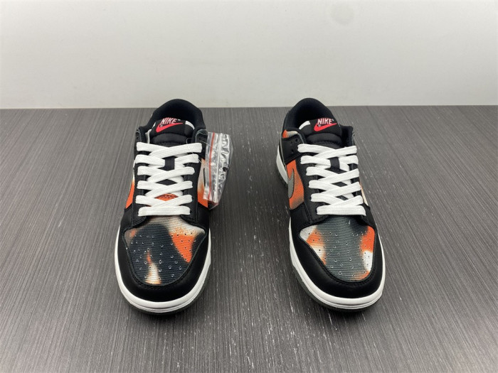 nike dunk low graffiti black red dm0108-001