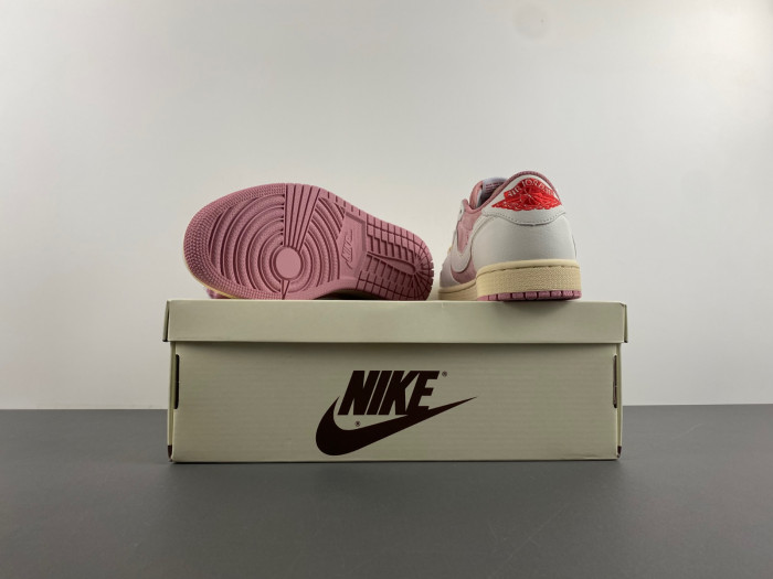 travis scott x air jordan 1 low og pink dm7866-600