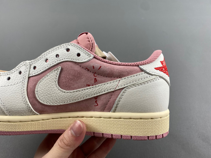 travis scott x air jordan 1 low og pink dm7866-600