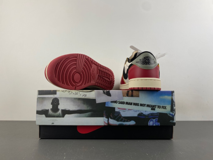 Travis Scott x Air Jordan 1 Low purple DM7866-600Red