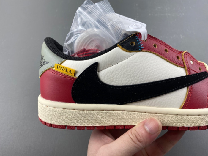 Travis Scott x Air Jordan 1 Low purple DM7866-600Red