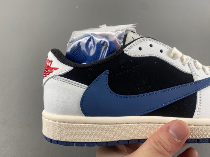 Travis Scott x Air Jordan 1 Low Blue DM7866-713