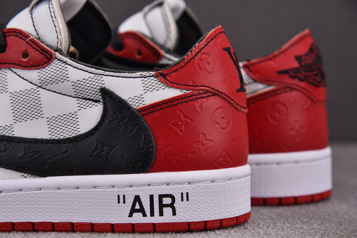 LV x Air Jordan 1 Low x Off-White x Travis Scott DZ2403-006