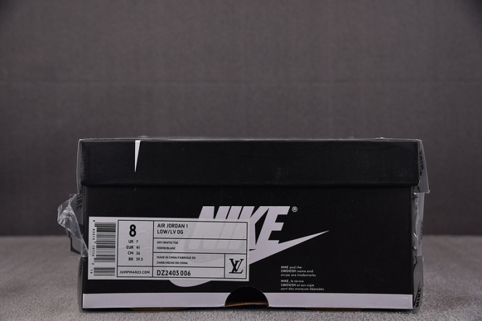 LV x Air Jordan 1 Low x Off-White x Travis Scott DZ2403-006