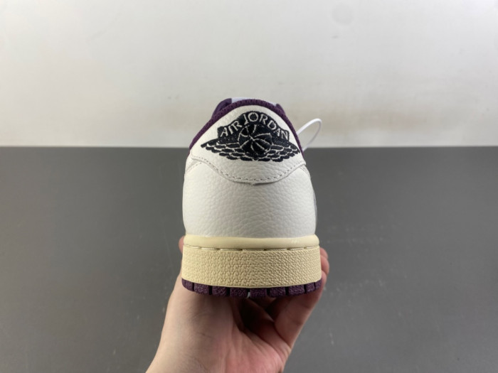Travis Scott x Air Jordan 1 Low purple
